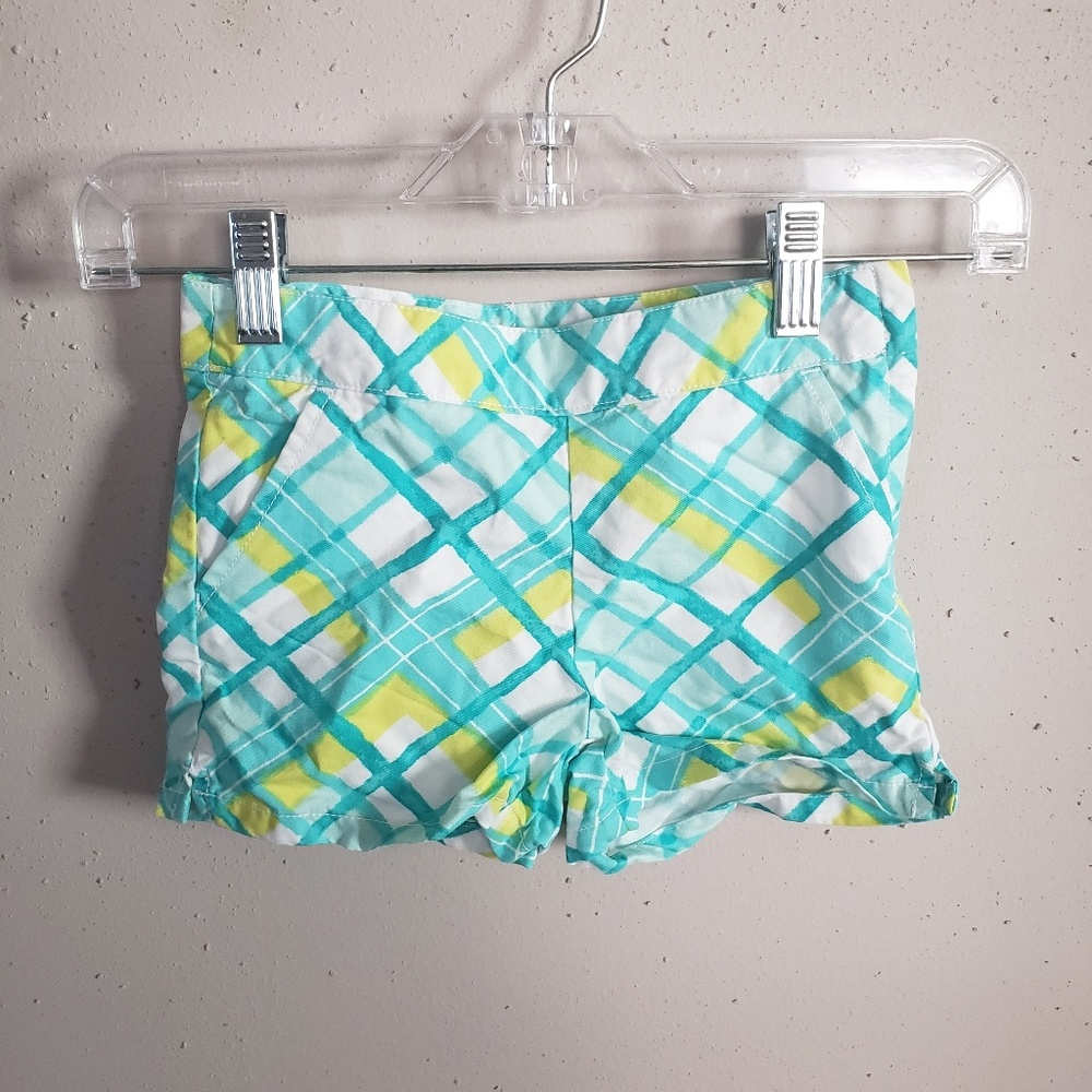 Gymboree Plaid Shorts Girls Size 4